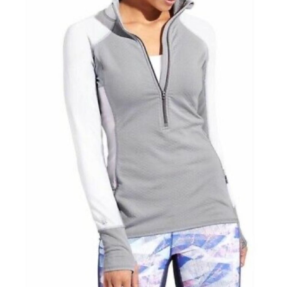 EUC Athleta Colorblock Long Sleeve Running Jacket Size XS